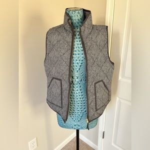 NWT J CREW QUILTED VEST